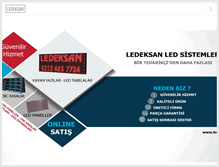 Tablet Screenshot of ledeksan.com